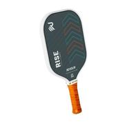 Rise Pickleball Paddle | Control & Sweet Spot | USA Pickleball Approved Pickleball Racket | Patent-Pending BioFLX-R™ Face with a 16mm Poly Honeycomb Core | Made in USA (Limited Edition Multicolor)