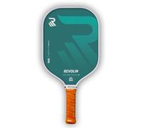 Rise Pickleball Paddle | Control & Sweet Spot | USA Pickleball Approved Pickleball Racket | Patent-Pending BioFLX-R™ Face with a 16mm Poly Honeycomb Core | Made in USA (Limited Edition Teal)