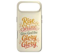 Rise Shine Give God the Glory Glory Christian Joyful Praise Case for iPhone Air