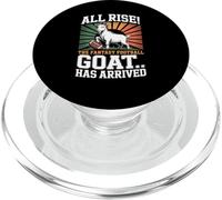 Rise The Fantasy Football GOAT Has Arrived Football Fans PopSockets PopGrip for MagSafe
