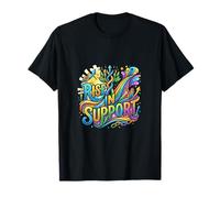 Rise Through Support Unity Growth Concept T-Shirt