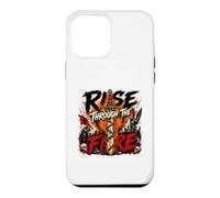 Rise Through The Fire And Angel Skull heavymetal Music Case for iPhone 12 Pro Max