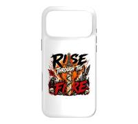 Rise Through The Fire And Angel Skull heavymetal Music Case for iPhone 17 Pro Max