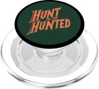 Rise to the Challenge with Hunt or Be Hunted Emblem PopSockets PopGrip for MagSafe