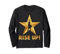Rise Up Musical Theatre Nerd Musical Broadway Theater Geek Long Sleeve T-Shirt