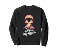Rise With Resilience Breast Cancer Awareness Sweatshirt