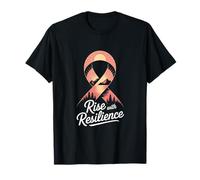 Rise with Resilience Breast Cancer Awareness T-Shirt