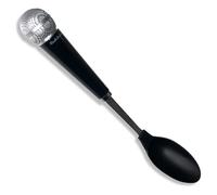 Rise8 Studios Microphone Spoon Kitchen Utensil - Fun Novelty Cooking Gadget & Unique Gift for Musicians, Singers, Karaoke Stars - Music Themed Housewares
