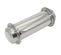 RISEDC Time Capsule, 26x10cm/10.2x3.93inch, Waterproof Stainless Steel Storage Container, Best Future Graduation Gift