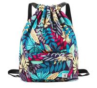 Risefit Waterproof Drawstring Bag, Gym Bag Sackpack Sports Beach Backpack for Men Women