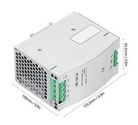 Risegun 24V5A Switching Power Supply BERM DinRail Switching Power Supply 24V5A 120W, Voltage Equipment DR12024