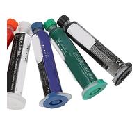 Risegun 6Pcs Solder Mask Ink UV Light Curing Solder Mask Ink Resistance Oil for BGA PCB Circuit Board