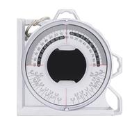 Risegun Angle Measurement Gauge High Accuracy Portable Versatile Lightweight Mini Inclinometer for Civil Engineering