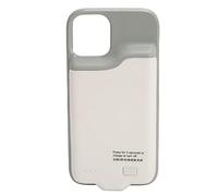 Risegun Battery Case for iPhone 12 Mini, 5200mAh Ultra-Slim Portable Charging Case, Rechargeable Protective Extended Cover Compatible with iPhone 12 Mini (White)