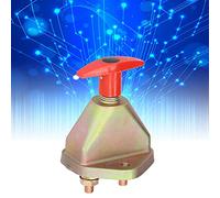 Risegun Battery Power Cut Master Battery Isolator Switch 1224V Heavy-Duty Power Kill Cut Off Master Disconnect Switch