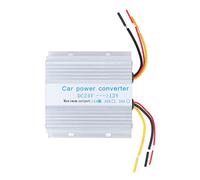 Risegun Buck Transformer Car Power Converter Buck Transformer Voltage Changer Reducer Regulator DC24V？12V 15A 180W