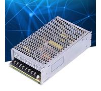 Risegun Medium Low Voltage Equipment Aluminum Alloy Switching Power Supply 120W, 115/230VAC Input, 5V/11A 12V/4A -5V/1A -12V/1A DC Output, for Medium Low Voltage Equipment Q？120B