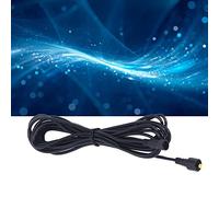 Risegun Power Extension Wire Solar Light Extension Cable 5M, DC5.5x2.1mm Universal 12V 24V Line Wire Cord