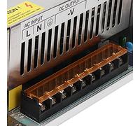 Risegun Power Supply Driver Switch Power Supply Driver Adapter for LED Strip Light 3D Printer, Aluminum Alloy DC48V, 1500W, AC170-250V