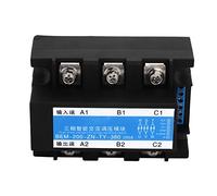 Risegun Solid State Relay 3 Phase Solid State Relay 380V Input 380V 200A Output AC Voltage Regulator Module for Smart Control and Regulation