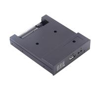 Risegun USB Emulator 3.5 Inch Floppy Disk Drive USB Floppy Drive Emulator for Electronic Organ Keyboard, Black
