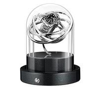RISELY Watch Winder, Automatic Single Watch Winder with Quiet Motor, 360-degree Rotating Display, Uniform Rotation, Dust-Proof and Anti-Magnetization Design, Suitable for All Mechanical Watches