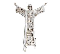 Risen Christ Last Supper Wall for Cross Hanging Decoration for First Holy Communion Baptism Christian Gift