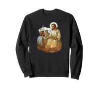 Risen Jesus Breakfast by the Sea Devotional Art Sweatshirt