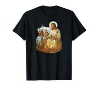 Risen Jesus Breakfast by The Sea Devotional Art T-Shirt