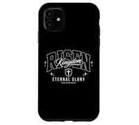 Risen Kingdom Eternal Glory Christian Faith Varsity Letter Case for iPhone 11