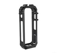 RiseNova ABS Cage for Insta360 for x4 with Magnetic Cold Shoe ABS Cage | Robust ABS plastic, drop protection, magnetic shoe mount, compact carry, full button access