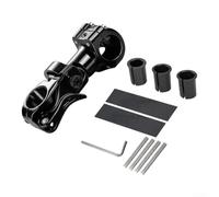 RiseNova Adjustable Camera Mount For Bicycle & Motorcycle Handlebars | Aluminum Alloy Bike Holder Compatible With For Insta360 For X Series, Action Cameras & Phones, 28-48mm