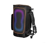 RiseNova EVA Speaker Backpack Compatible with for JBL for Partybox 130 | Hard Case with Large Capacity for Accessories, Dustproof Travel Carry Bag, Black