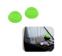 RiseNova Soft for tpu Thumbstick Covers for Steam Deck for oled Soft for(Green)