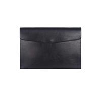 RisePlus A5 PU Leather Document Holder, Car Motorcycle Document Holder, Car Booklet Holder, A5 Folder for Office, Car Book Holder (Black)
