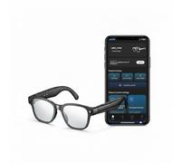 RisePlus AI Smart Glasses with ChatGPT, No WiFi Required & Smart Color-Change Lenses | 8MP Camera Recording Glasses & Sunglasses Camera | Real-Time Translation, Bluetooth & Open-Ear