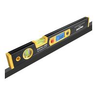 RISEPRO 42cm Digital Torpedo Level Inclinometer Angle Finder Gauge Spirit Level Magnetic Base Backlight Black