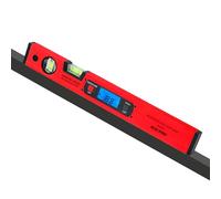 RISEPRO 42cm Digital Torpedo Level Inclinometer Angle Finder Gauge Spirit Level Magnetic Base Backlight Red