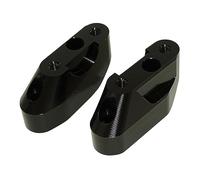 Riser clamp Handlebar Riser Up 28mm Movers Back 25mm Bracket Kit For R1200RS 2015 2016 2017 2018(Black)