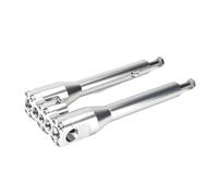 Riser Handle 6" 8" Rise Straight Modular Handlebar Risers Fat Handle Bar Mount Kit For Chopper Bobber 1-1/8" 28mm Clamp