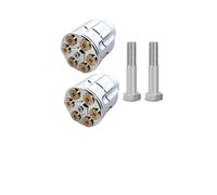 Riser Mount Clamps Adapter For All Motorcycles With 2.5cm/ 1" Bar Diameter 25mm Handlebar Riser Clamp Aluminum Rise Mount(Chrome)