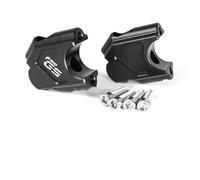 Riser Mounting Kit Motorcycle Handlebar Rise For BMW F 800 GS GT F800GT (2012-) F800GS (2007-2017) Adventure （2012-2017）stub Fitting.(BLACK)