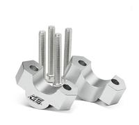 Riser Mounting Kit Motorcycle Handlebar Rise For BMW F900R F900XR F850GS F 850 GS ADV Adventure Extension Clamp Stub Fitting Short Stem.(Silver)