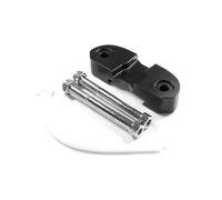 Riser Mounting Kit Motorcycle Handlebar Rise For Ducati Scrambler 400 800 1000 Seat Pos Short Stem Clamp Adapter Adjuster Stub Fitting.(BLACK)