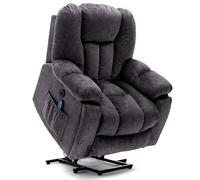 Power Lift Recliner Chair Electric 8 Point Heat Massage Chair Sofa Armchair Home