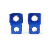 Risers 22mm 7/8" Snowmobile Handlebar Riser 2"- 4" Dual Pivoting 28mm 1-1/8" Bar Riser(2 inch blue)