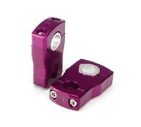 Risers 22mm 7/8" Snowmobile Handlebar Riser 2"- 4" Dual Pivoting 28mm 1-1/8" Bar Riser(2 inch color-p)