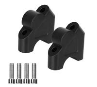 Risers Clamp Motorcycle Handle Bar Riser For BMW R1200GS R1250GS R1250RS S1000XR R1200R Adventure ADV Clamp Lifter Handlebar Holder Back Move(Black)