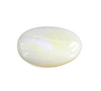 RISHAB GEMSTORE, Lab-certified 10.25 ratti/9.45 carat certified oval shape natural quality Australian Fire Opal gemstone for astrology use, free size, Natural