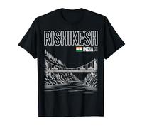Rishikesh India Scenic Arch Travel Souvenir T-Shirt
